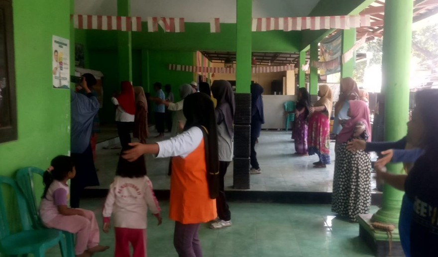 Senam Rutin di Desa Taman: Langkah Menuju Hidup Sehat